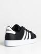 MENS ADIDAS GRAND COURT 2.0 SNEAKER - CORE BLACK/CLOUD WHITE ADIDAS - Boathouse USA