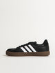 WOMENS ADIDAS VL COURT 3.0 - CORE BLACK/CLOUD WHITE/GUM ADIDAS - Boathouse USA