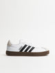 WOMENS ADIDAS VL COURT 3.0 SNEAKER - CLOUD WHITE/CORE BLACK/GREY ONE ADIDAS - Boathouse USA