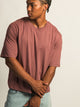 KOLBY SHORT CUT TEE - BURGUNDY BOATHOUSE ESSENTIALS - Boathouse USA