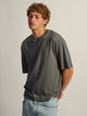 SHORT CUT TEE - HEATHER CHOCOLATE BOATHOUSE ESSENTIALS - Boathouse USA