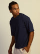 SHORT CUT TEE - NAVY BOATHOUSE ESSENTIALS - Boathouse USA