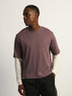 KOLBY SHORT CUT TEE- PURPLE BOATHOUSE ESSENTIALS - Boathouse USA