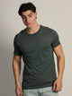 VICTOR CREWNECK TEE - FOREST WASH BOATHOUSE ESSENTIALS - Boathouse USA