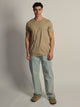 VICTOR CREWNECK TEE - TAUPE BOATHOUSE ESSENTIALS - Boathouse USA