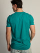 VICTOR CREWNECK TEE - TEAL BOATHOUSE ESSENTIALS - Boathouse USA
