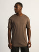 LONG FIT TEE- VINTAGE BROWN BOATHOUSE ESSENTIALS - Boathouse USA