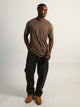 LONG FIT TEE- VINTAGE BROWN BOATHOUSE ESSENTIALS - Boathouse USA
