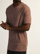 LONG FIT TEE - BURGUNDY BOATHOUSE ESSENTIALS - Boathouse USA