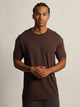 LONG FIT TEE - CHOCOLATE BOATHOUSE ESSENTIALS - Boathouse USA