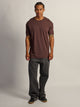 LONG FIT TEE - CHOCOLATE BOATHOUSE ESSENTIALS - Boathouse USA
