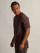 LONG FIT TEE - CHOCOLATE BOATHOUSE ESSENTIALS - Boathouse USA