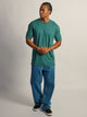 LONG FIT TEE - DARK GREEN BOATHOUSE ESSENTIALS - Boathouse USA