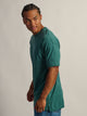 LONG FIT TEE - DARK GREEN BOATHOUSE ESSENTIALS - Boathouse USA