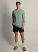 LONG FIT TEE- GREEN BOATHOUSE ESSENTIALS - Boathouse USA