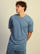 LONG FIT TEE - HEATHER BLUE BOATHOUSE ESSENTIALS - Boathouse USA