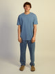 LONG FIT TEE - HEATHER BLUE BOATHOUSE ESSENTIALS - Boathouse USA