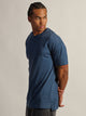 LONG FIT TEE - HEATHER NAVY BOATHOUSE ESSENTIALS - Boathouse USA