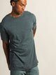 LONG FIT TEE- NAVY BOATHOUSE ESSENTIALS - Boathouse USA