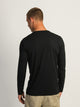 LONG SLEEVE CREWNECK TEE- NAVY BOATHOUSE ESSENTIALS - Boathouse USA