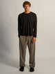 LONG SLEEVE TEE - BLACK BOATHOUSE ESSENTIALS - Boathouse USA