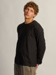 LONG SLEEVE TEE - BLACK BOATHOUSE ESSENTIALS - Boathouse USA