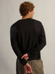 LONG SLEEVE TEE - BLACK BOATHOUSE ESSENTIALS - Boathouse USA