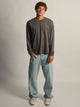 LONG SLEEVE TEE - CHARCOAL BOATHOUSE ESSENTIALS - Boathouse USA