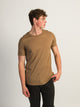VICTOR CREWNECK TEE - BEIGE BOATHOUSE ESSENTIALS - Boathouse USA