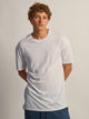 LONG FIT TEE - WHITE BOATHOUSE ESSENTIALS - Boathouse USA