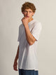 LONG FIT TEE - WHITE BOATHOUSE ESSENTIALS - Boathouse USA