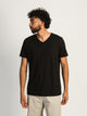 VICTOR V-NECK TEE - BLACK BOATHOUSE ESSENTIALS - Boathouse USA