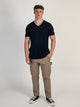 VICTOR V-NECK TEE - NAVY BOATHOUSE ESSENTIALS - Boathouse USA
