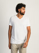 VICTOR V-NECK TEE - WHITE BOATHOUSE ESSENTIALS - Boathouse USA