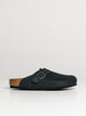 WOMENS BIRKENSTOCK BOSTON CLOG - REGULAR - BLACK BIRKENSTOCK - Boathouse USA