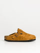 WOMENS BIRKENSTOCK BOSTON SOFT FOOTBED CLOGS - REGULAR - MINK
