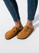WOMENS BIRKENSTOCK BOSTON SOFT FOOTBED REGULAR CLOGS - MINK BIRKENSTOCK - Boathouse USA