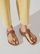 WOMENS BIRKENSTOCK GIZEH BRAIDED LEATHER REGULAR FIT SANDALS BIRKENSTOCK - Boathouse USA