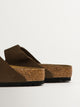 MENS BIRKENSTOCK ARIZONA CORD SUEDE - DARK TEA BIRKENSTOCK - Boathouse USA