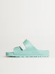 WOMENS BIRKENSTOCK ARIZONA STEALTH EVA SANDALS - MEDIUM/NARROW - AQUA BIRKENSTOCK - Boathouse USA