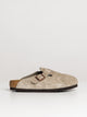 WOMENS BIRKENSTOCK BOSTON SOFT FOOTBED REGULAR CLOGS - TAUPE BIRKENSTOCK - Boathouse USA