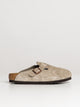 WOMENS BIRKENSTOCK BOSTON SOFT FOOTBED CLOGS - REGULAR - TAUPE BIRKENSTOCK - Boathouse USA