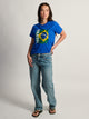 BRAZIL BOXY TEE - COBALT LICENSED - Boathouse USA