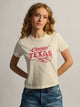 LICENSED CHOOSIN TEXAS BOXY TEE - NATURAL LICENSED - Boathouse USA