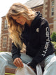CARHARTT CLARKSBURG LOGO PULLOVER HOODIE CARHARTT - Boathouse USA