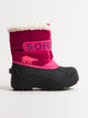 SOREL KIDS SNOW COMMANDER - CLEARANCE SOREL - Boathouse USA
