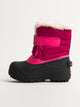 SOREL KIDS SNOW COMMANDER - CLEARANCE SOREL - Boathouse USA