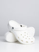 MENS CROCS CLASSIC CLOGS - WHITE CROCS - Boathouse USA