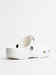 WOMENS CROCS CLASSIC CLOGS - WHITE CROCS - Boathouse USA
