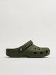 MENS CROCS CLASSIC CLOG - ARMY GREEN CROCS - Boathouse USA